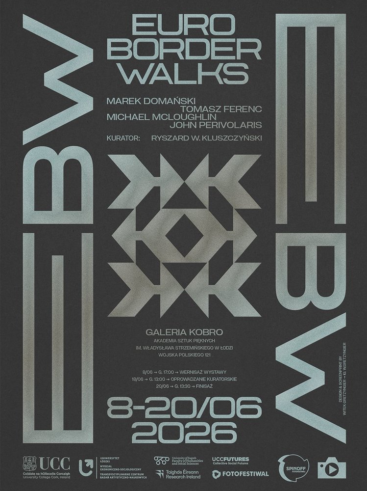 Plakat wystawy EuroBorderWalks